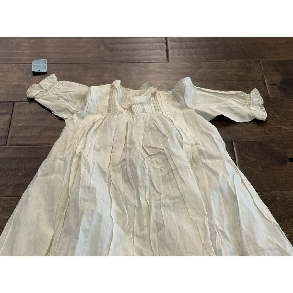 Vintage Antique lace Baby Unbranded Lightweight Christening Gown